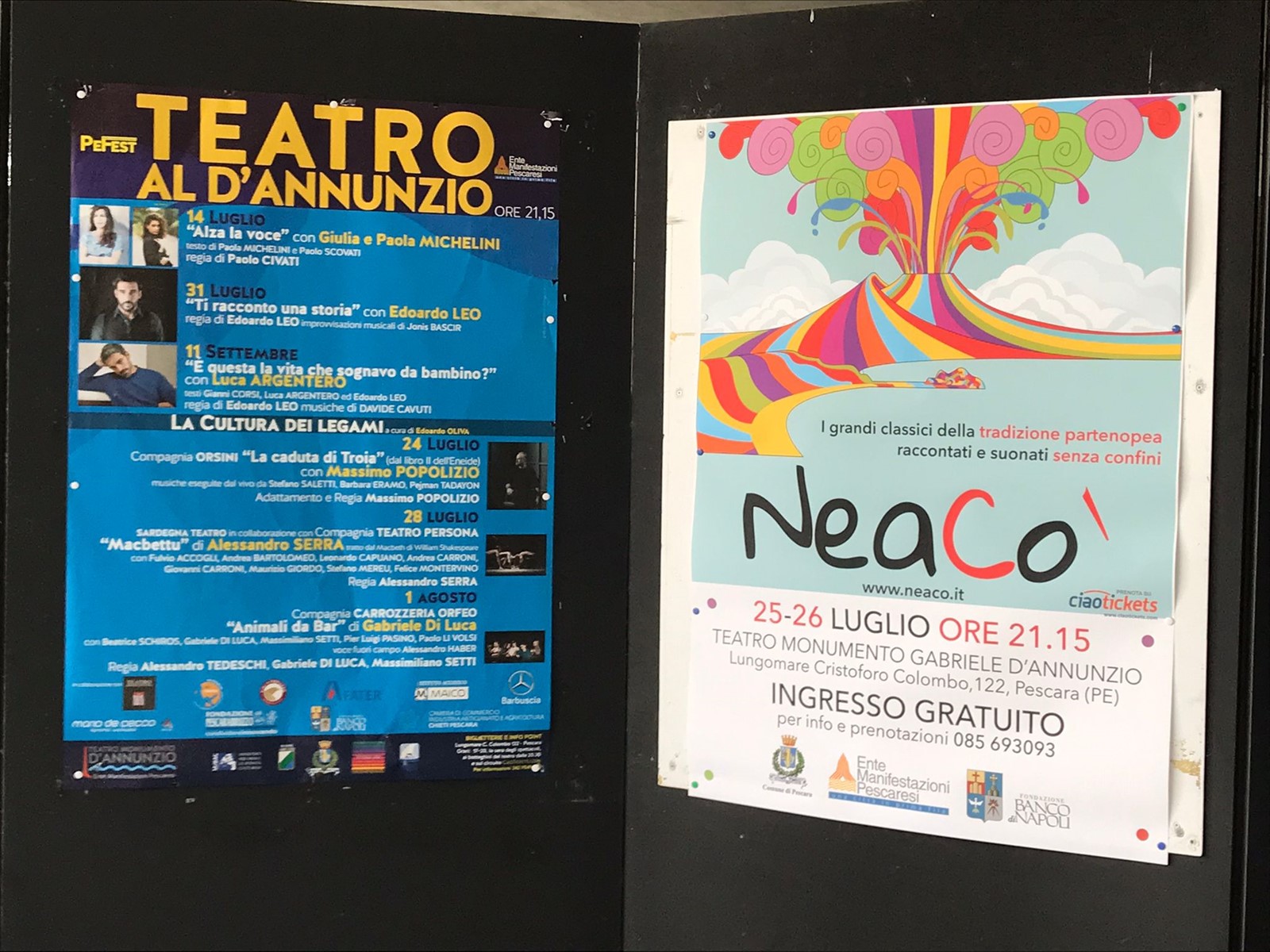 Le Neapolitan Contamination a Pescara: grande prima serata al Teatro Monumento Gabriele D'Annunzio - 7