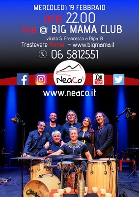 NeaCo' live al Big Mama di Roma